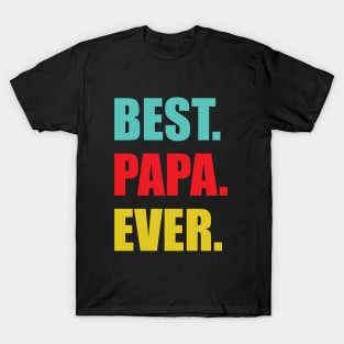 Best Papa T-Shirt